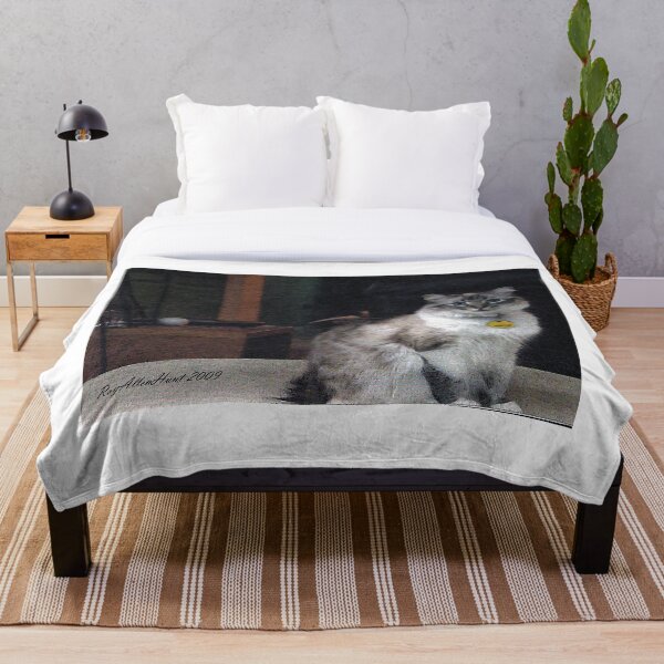 Item preview, The Cat Blue designed and sold by RoyAllenHunt.