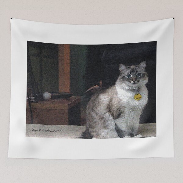 Item preview, The Cat Blue designed and sold by RoyAllenHunt.