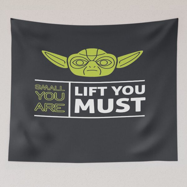 Item preview, SMALL YOUR ARE, LIFT YOU MUST designed and sold by Akz84.