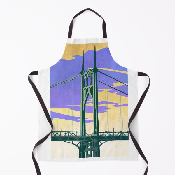 Item preview, St Johns Bridge Portland Oregon designed and sold by Billy Talbert Digital Designs.