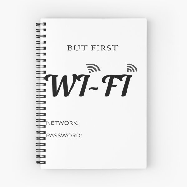 Item preview, But First Wi-fi/Wifi Graphics designed and sold by BitsndPieces.