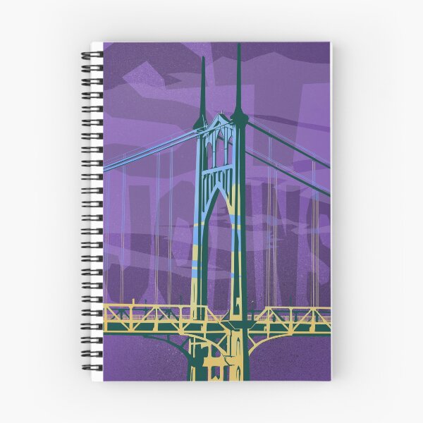Item preview, St Johns Bridge, Portland, Oregon designed and sold by Billy Talbert Digital Designs.