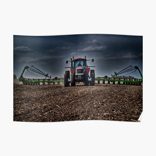 Plantation de printemps Poster