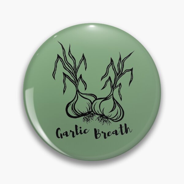 Item preview, Garlic Breath | Garlic Bulbs Design designed and sold by Monochromatics by Corie Mae Dark.
