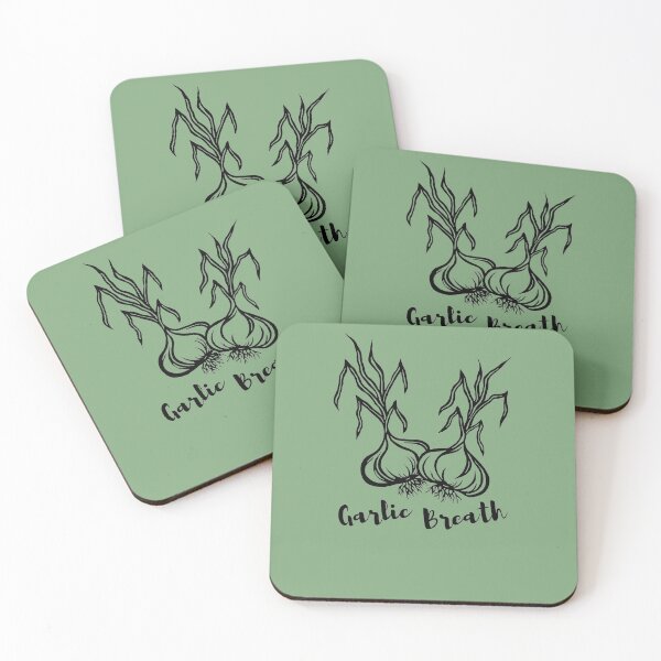 Item preview, Garlic Breath | Garlic Bulbs Design designed and sold by Monochromatics by Corie Mae Dark.