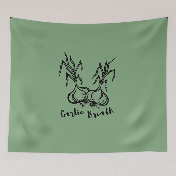 Item preview, Garlic Breath | Garlic Bulbs Design designed and sold by Monochromatics by Corie Mae Dark.