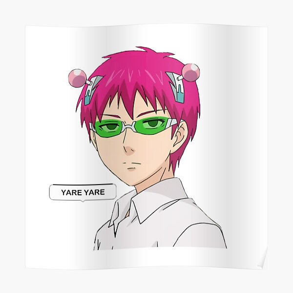 Saiki Yare Yare Poster