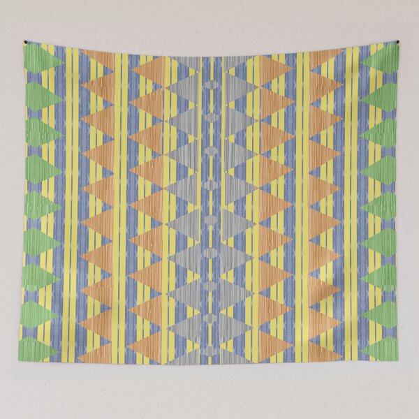 Item preview, Tribal Tri Pattern  designed and sold by Sheila Wenzel Ganny.