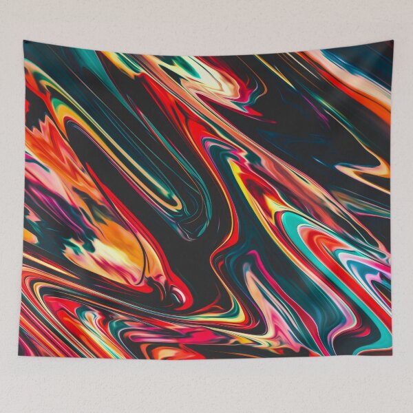 Item preview, Abstract Liquid Acrylic Paint designed and sold by artworkbyrihen.