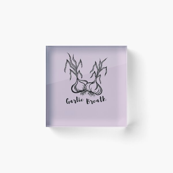 Item preview, Garlic Breath | Garlic Bulbs Design designed and sold by Monochromatics by Corie Mae Dark.