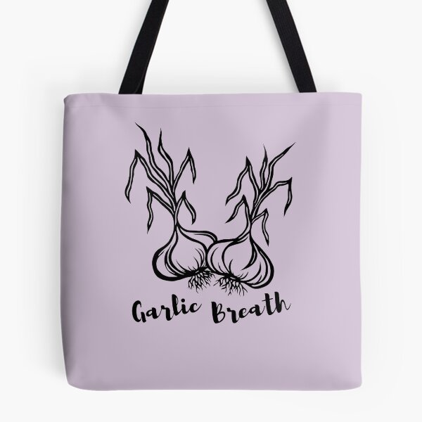Item preview, Garlic Breath | Garlic Bulbs Design designed and sold by Monochromatics by Corie Mae Dark.