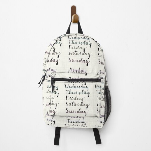 Item preview, Days of the week designed and sold by Ecojabi.