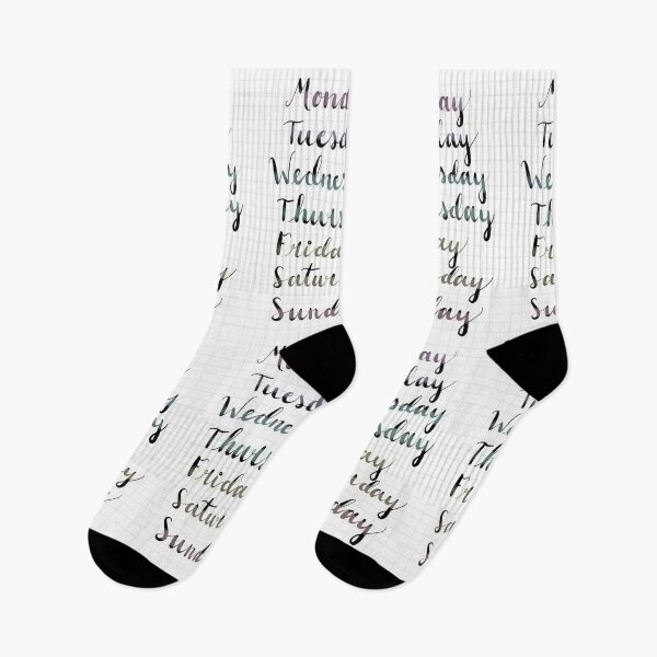 Item preview, Days of the week designed and sold by Ecojabi.