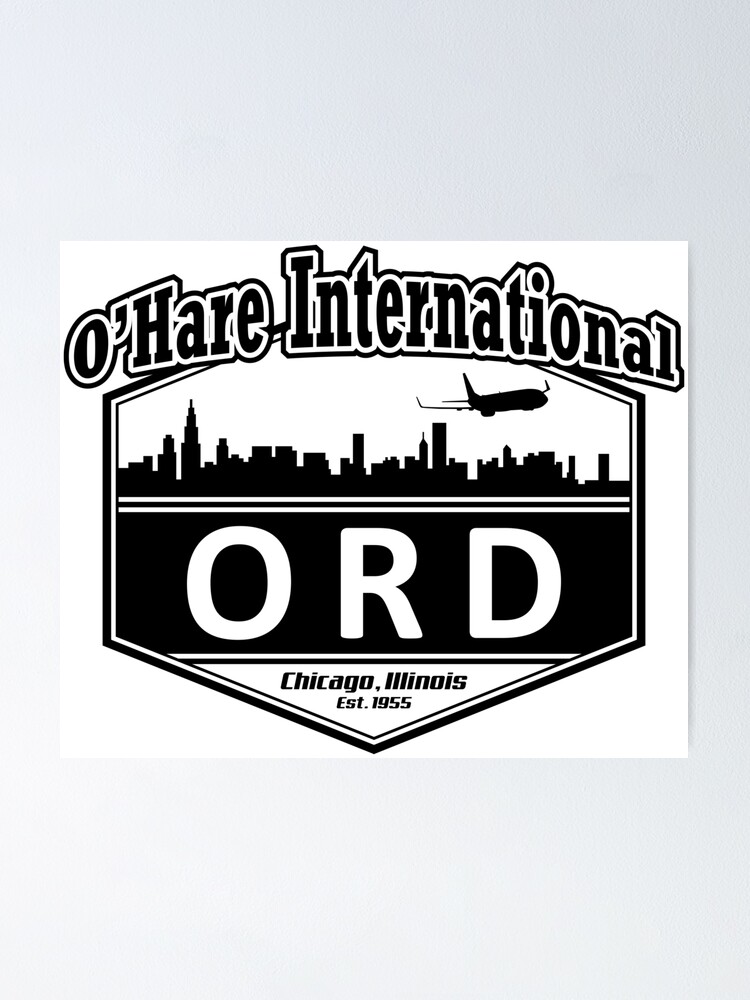 "O'Hare International Airport Code" Poster for Sale by Tundra300 Redbubble