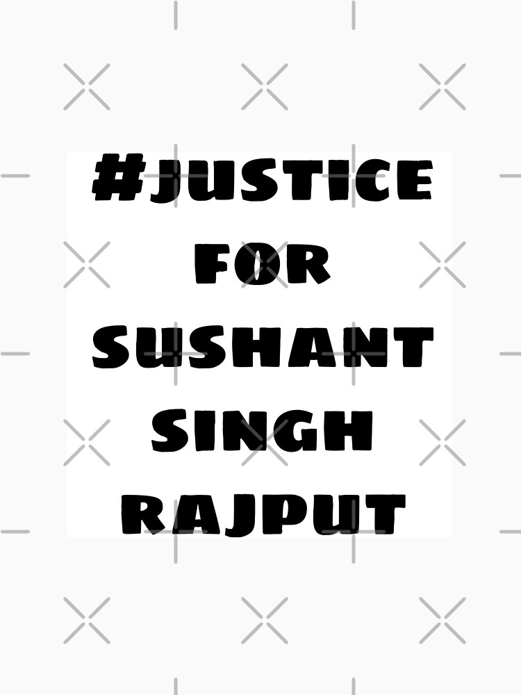 justice for sushant t shirt