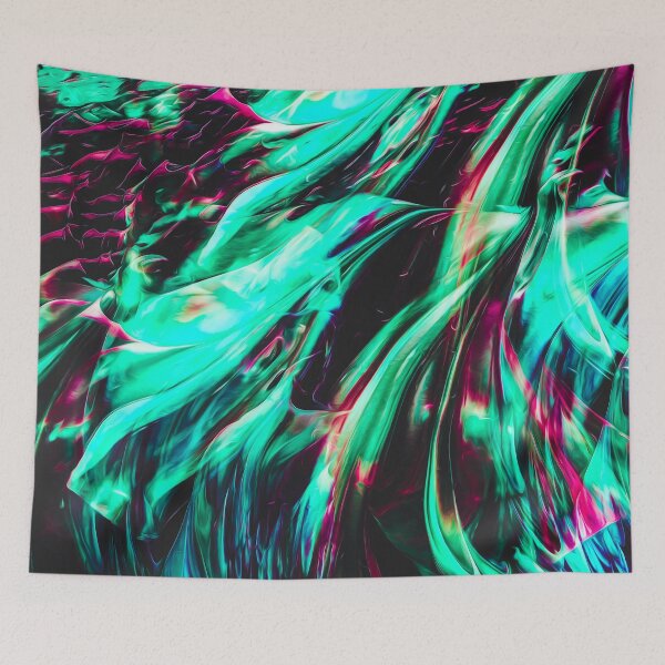 Item preview, Abstract Liquid Acrylic Paint designed and sold by artworkbyrihen.