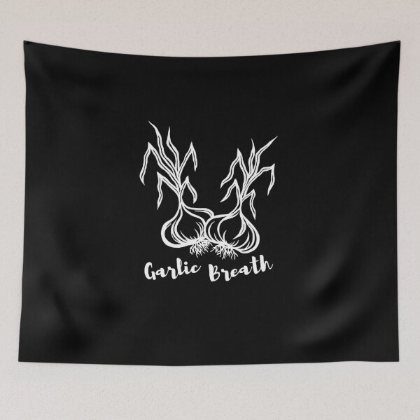 Item preview, Garlic Breath | Garlic Bulbs Design designed and sold by Monochromatics by Corie Mae Dark.