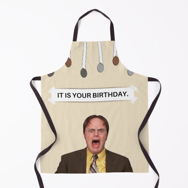 Item preview, Dwight Schrute Meme Birthday designed and sold by bubblytank.