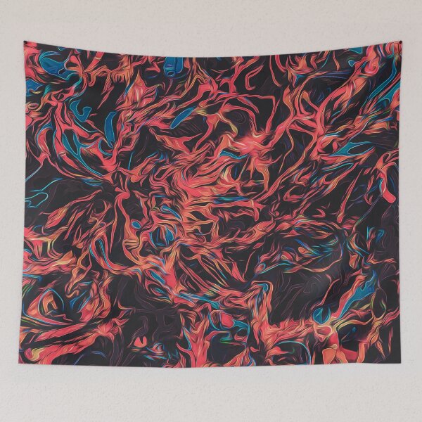 Item preview, Abstract Liquid Acrylic Paint designed and sold by artworkbyrihen.