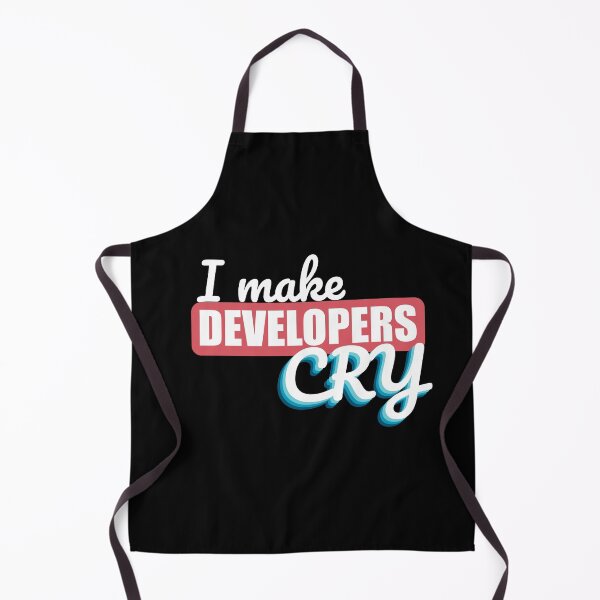Item preview, I Make Developers Cry designed and sold by Castle Of Dreams.