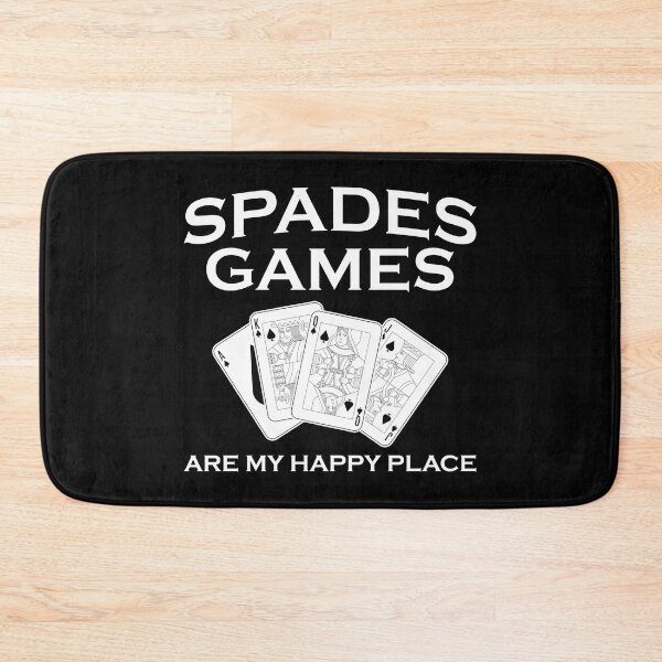 Item preview, Funny Card Game Happy Place Spades design designed and sold by jakehughes2015.