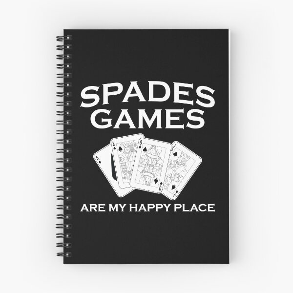 Item preview, Funny Card Game Happy Place Spades design designed and sold by jakehughes2015.