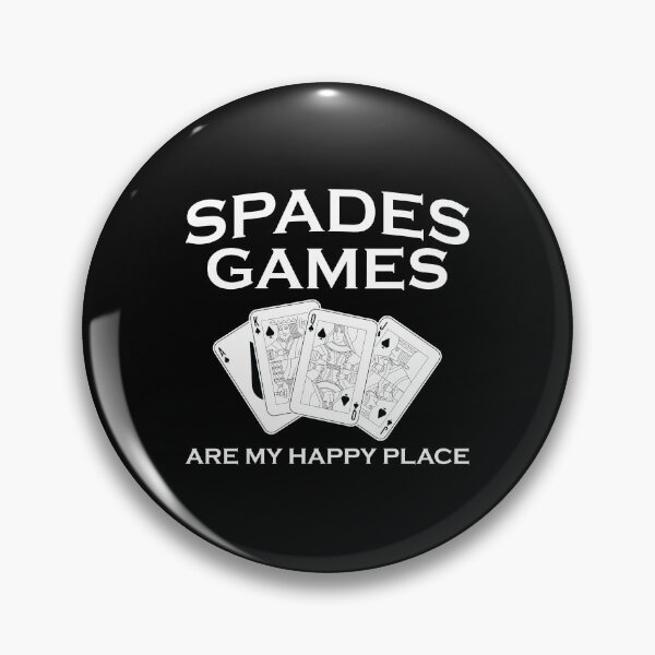 Item preview, Funny Card Game Happy Place Spades design designed and sold by jakehughes2015.