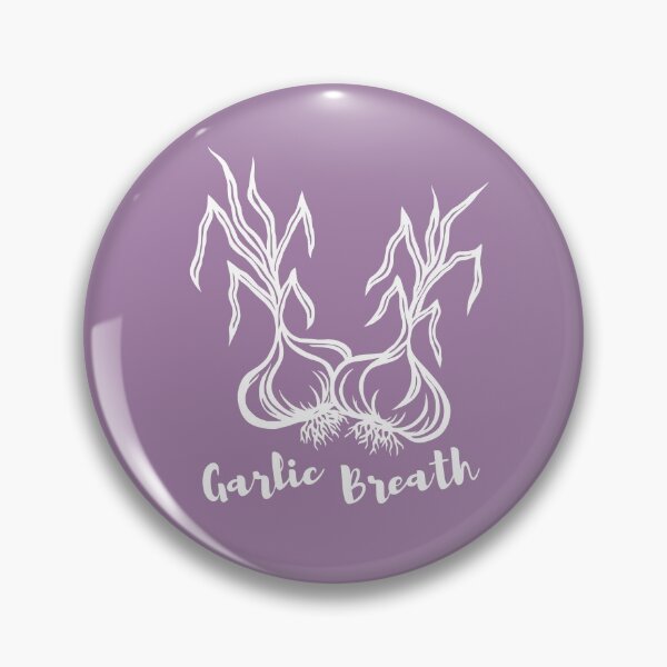 Item preview, Garlic Breath | Garlic Bulbs Design designed and sold by Monochromatics by Corie Mae Dark.