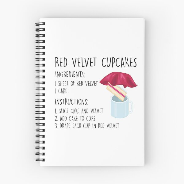 Item preview, Fake Red Velvet Cupcakes Recipe designed and sold by laughingplace55.