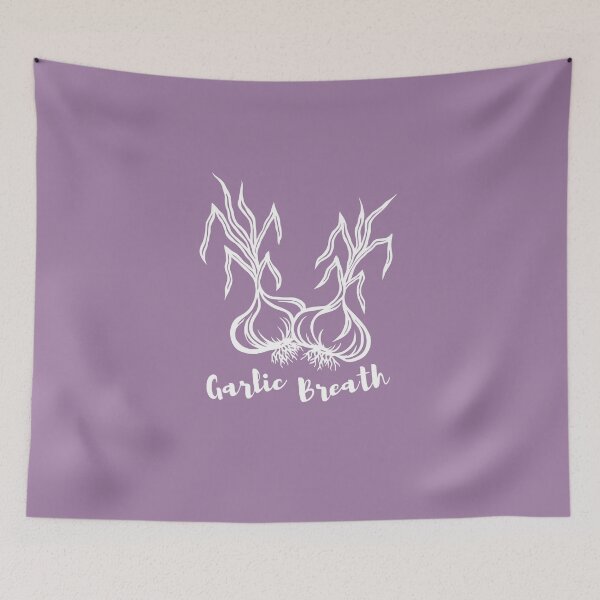 Item preview, Garlic Breath | Garlic Bulbs Design designed and sold by Monochromatics by Corie Mae Dark.