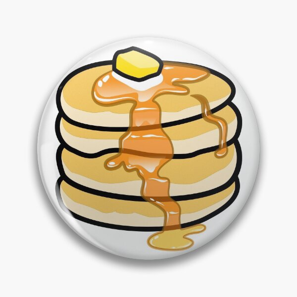 Item preview, Pancakes on white background designed and sold by pablomendoza.