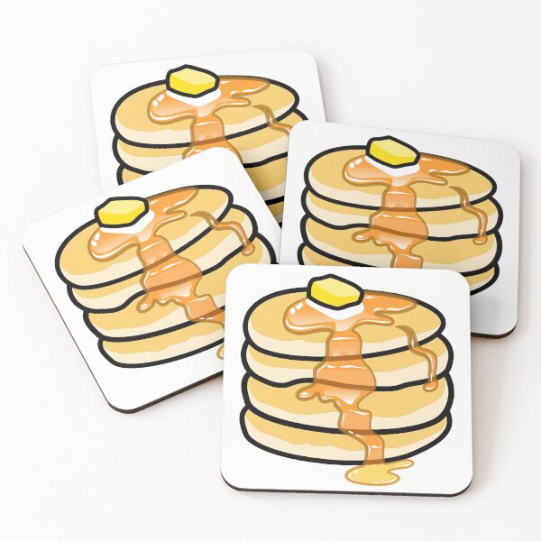 Item preview, Pancakes on white background designed and sold by pablomendoza.