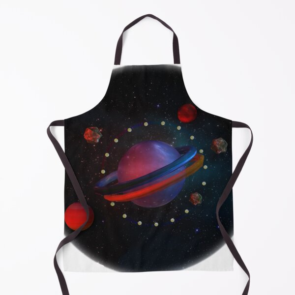 Item preview, Galaxy spaceship planets 3d designed and sold by Carolina Salazar.