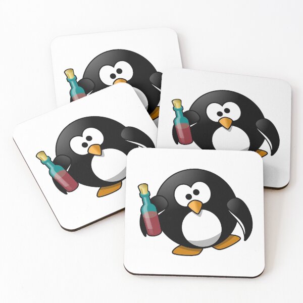Item preview, Penguin with beer designed and sold by J12-M08.