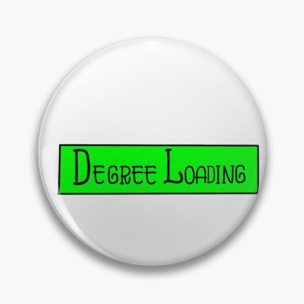 Item preview, Degree Loading: Senior Year designed and sold by ShortStickers.