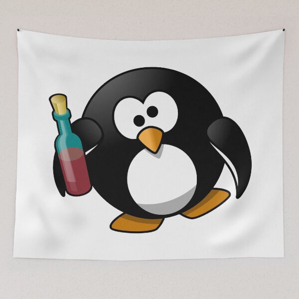 Item preview, Penguin with beer designed and sold by J12-M08.