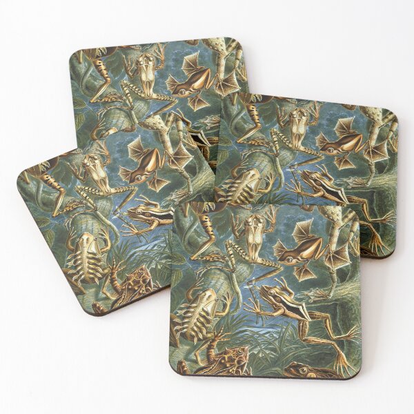 Item preview, Ernst Haeckel Batrachia Amphibians Frog Salamander designed and sold by digitalvintage.