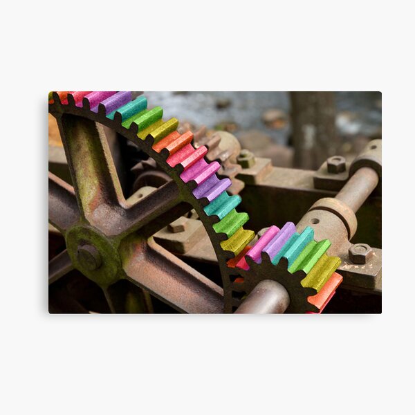 Aperçu de l'œuvre Rainbow Mechanism Gear créée et vendue par Kitty Bitty.