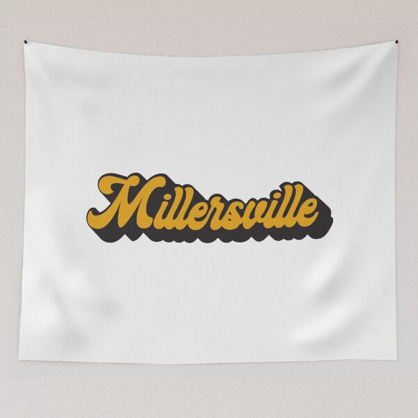 Item preview, Millersville University Groovy Cursive designed and sold by agnello22.