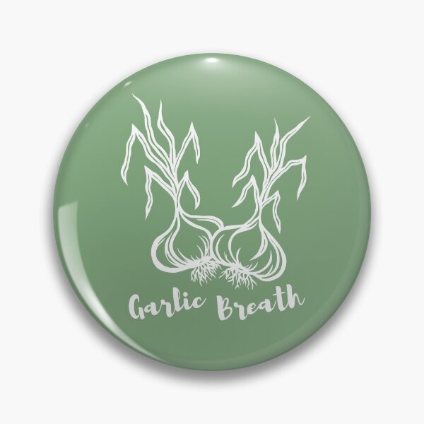 Item preview, Garlic Breath | Garlic Bulbs Design designed and sold by Monochromatics by Corie Mae Dark.
