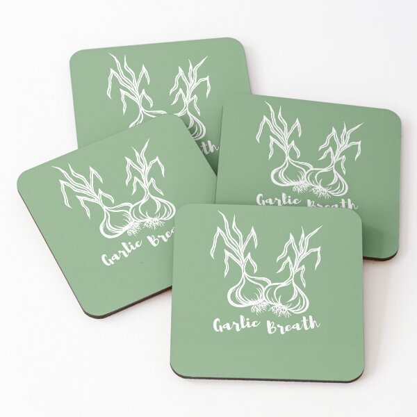 Item preview, Garlic Breath | Garlic Bulbs Design designed and sold by Monochromatics by Corie Mae Dark.