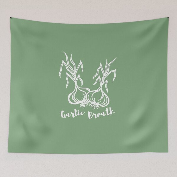 Item preview, Garlic Breath | Garlic Bulbs Design designed and sold by Monochromatics by Corie Mae Dark.