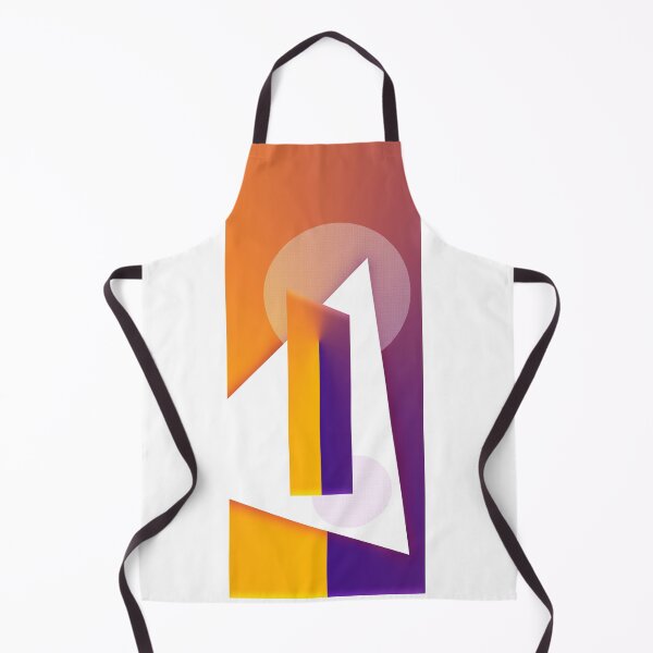 Item preview, Geometric pop art abstract orange purple designed and sold by Carolina Salazar.