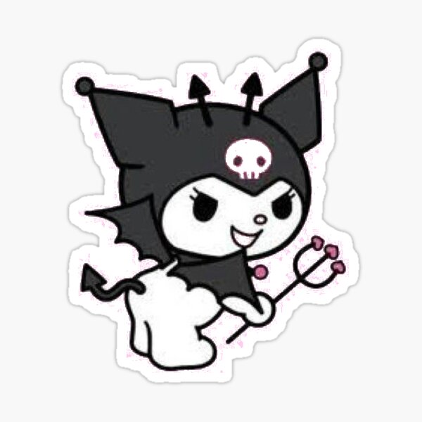 Kuromi Stickers Printable