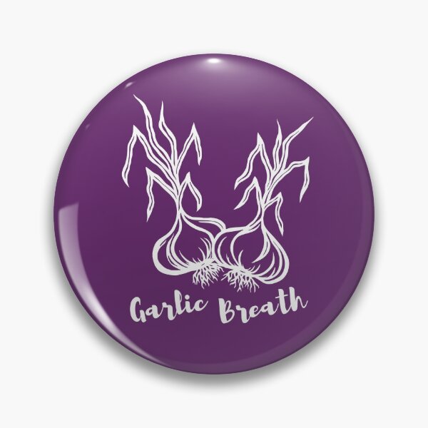 Item preview, Garlic Breath | Garlic Bulbs Design designed and sold by Monochromatics by Corie Mae Dark.