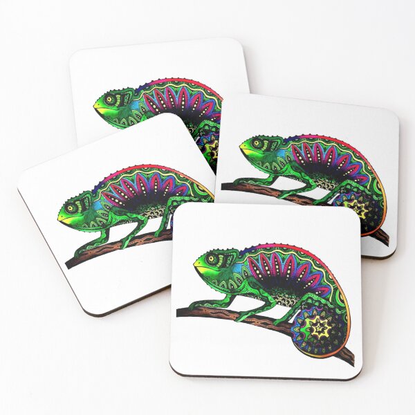 Item preview, Vibrant Chameleon designed and sold by MyStrangeStudio.