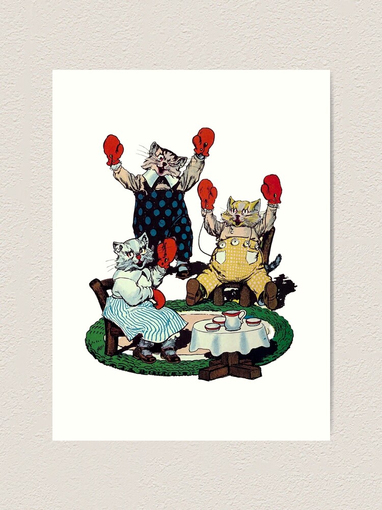 Antique Nursery Rhymes! Three Little Kittens