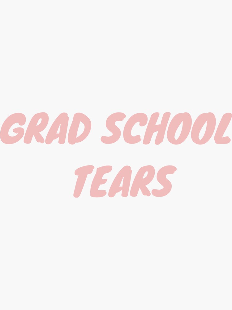 Grad School Tears by mikaylashawn