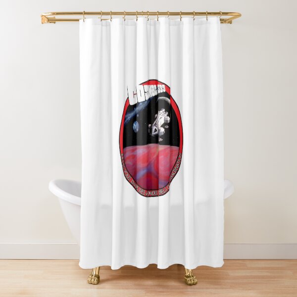 SPACE: 1999 GENERIC 11B Shower Curtain