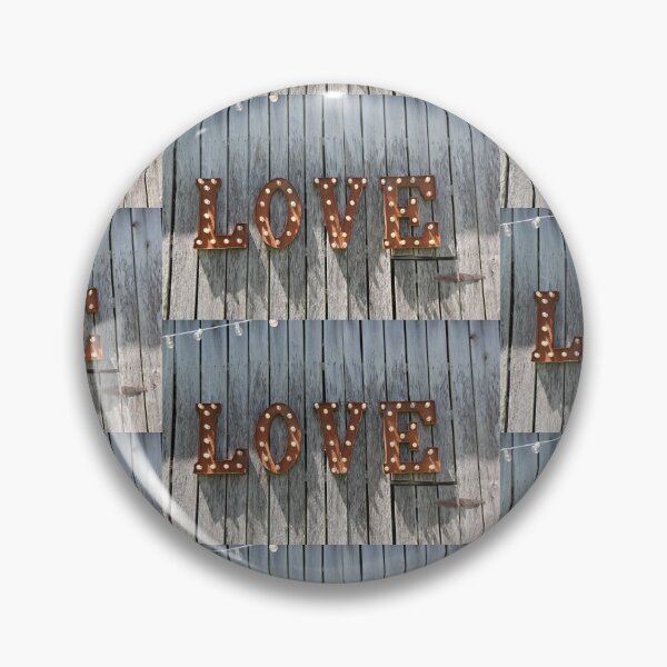 Item preview, Love in letters on barn side designed and sold by Pahl.
